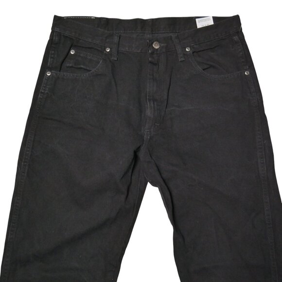 Wrangler Durable Rugged Wear Outdoor Relaxed Fit Jean Men's Size 36x34 Black NEW - Picture 3 of 8